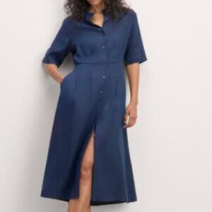 NWT Everlane Frolic Dress in Linen